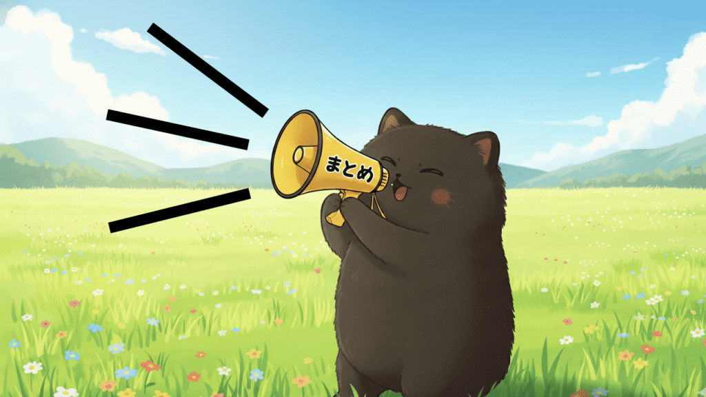 まとめと次にやるべき勉強ステップ