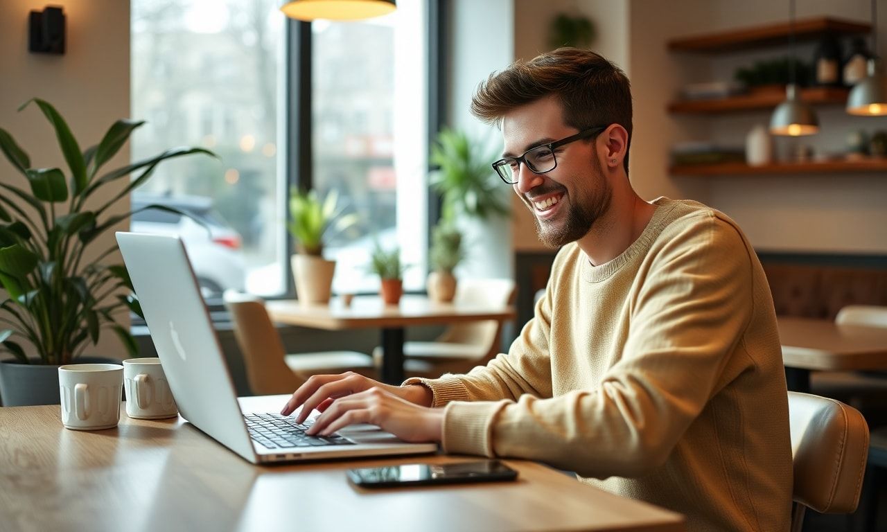 試験申し込みをする人の様子