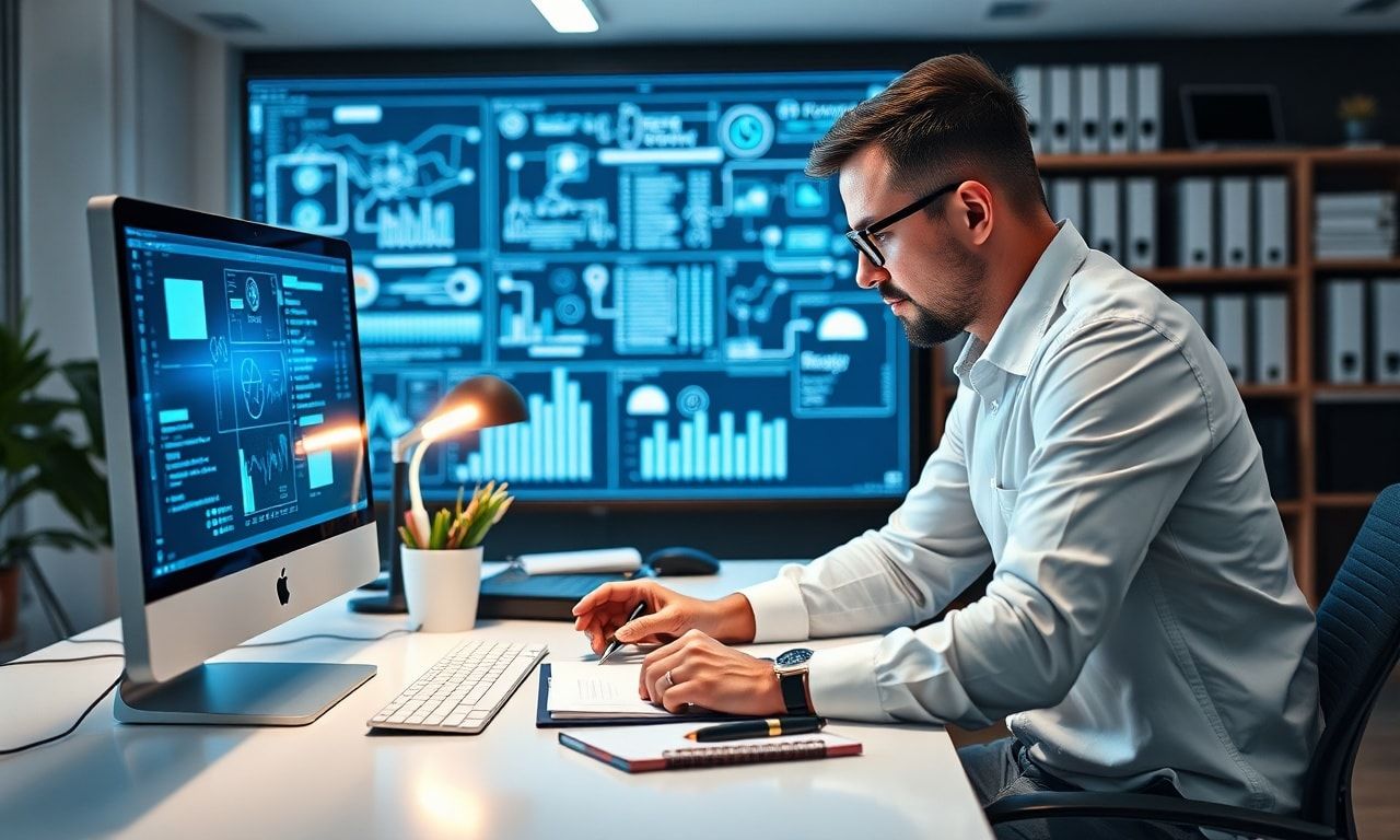 学習するエンジニアのイメージ