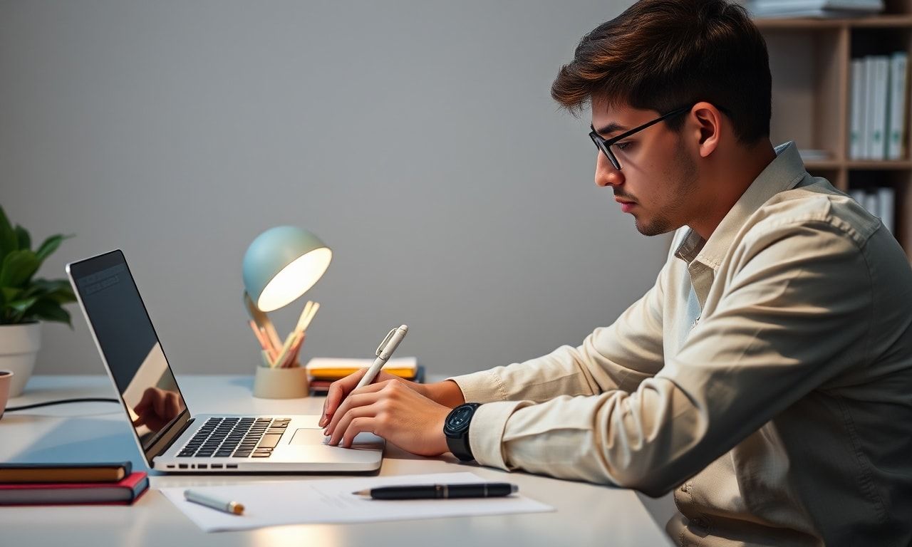 学習風景のイメージ