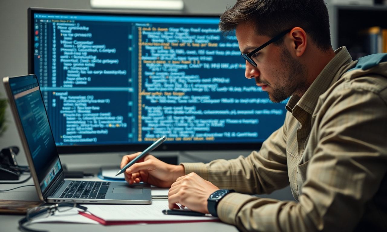 午後試験の対策を行う様子