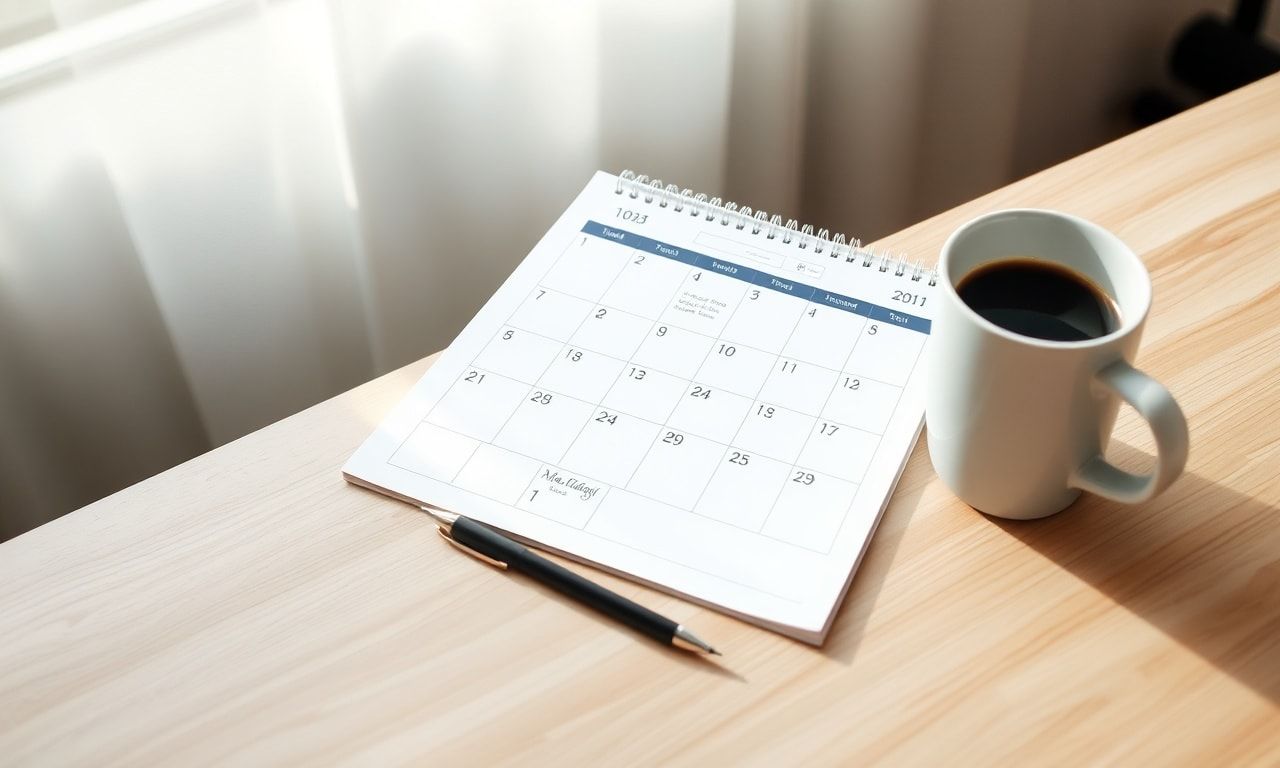 学習スケジュール