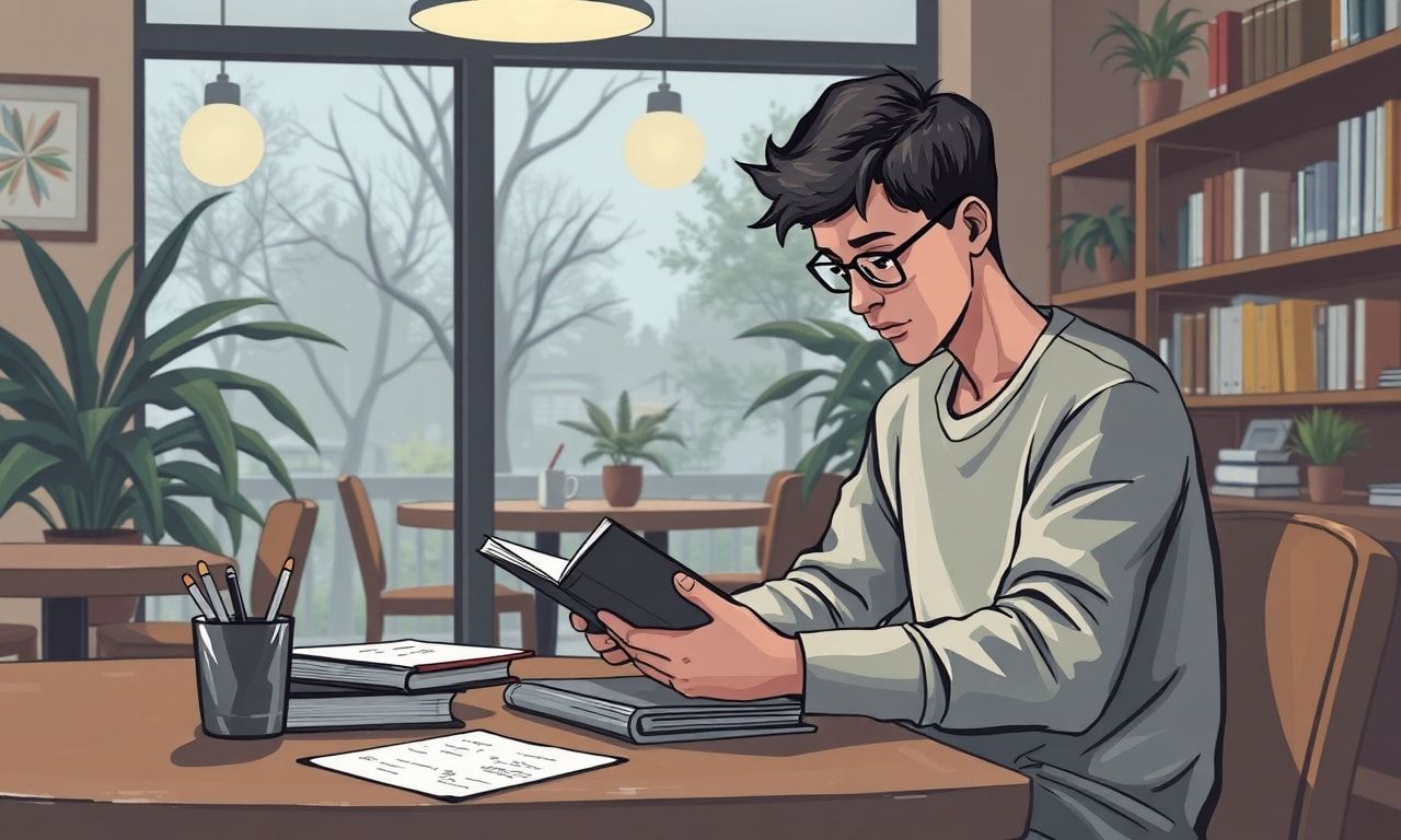 試験勉強の風景