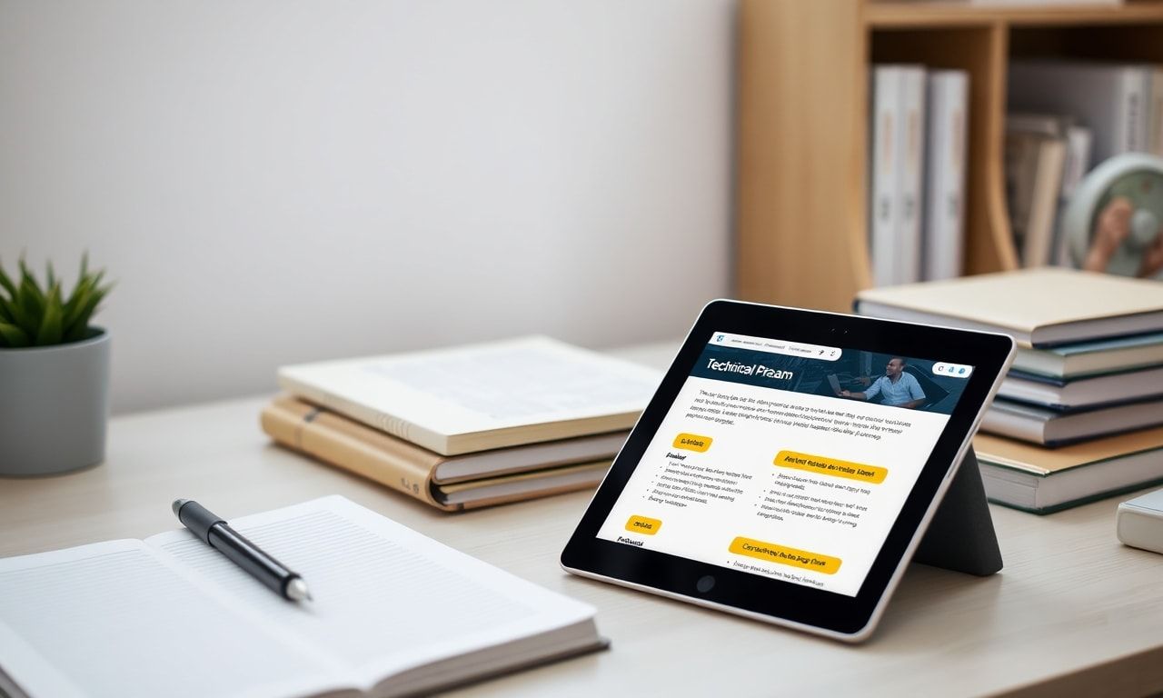 学習後の振り返りと試験対策の様子