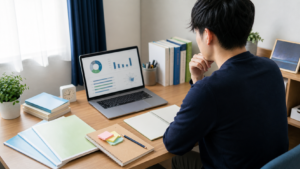 基本情報に受からない原因を見直し再対策を立てる学習者