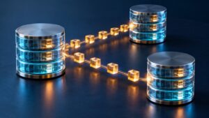 データの複製と保存を表す基本情報レプリケーションの概念イメージ
